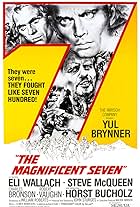 Steve McQueen, Yul Brynner, and Eli Wallach in The Magnificent Seven (1960)