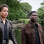 Kevin Hart and Gugu Mbatha-Raw in Lift (2024)