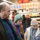 Louis C.K., Ursula Parker, and Hadley Delany in Louie (2010)