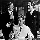 Alec Guinness, Michael Gough, and Howard Marion-Crawford in The Man in the White Suit (1951)