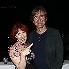 Chris Sheridan and Alice Wetterlund at an event for Bodies Bodies Bodies (2022)