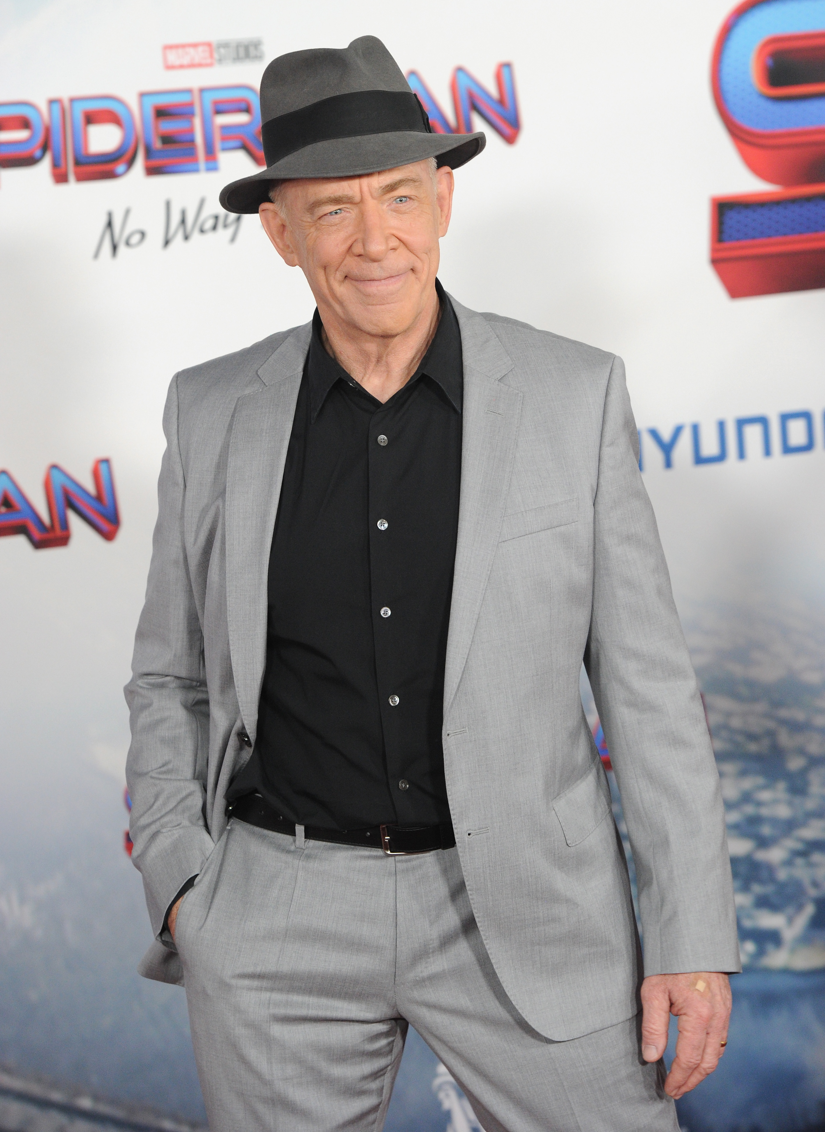J.K. Simmons at an event for Spider-Man: No Way Home (2021)