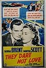 George Brent and Martha Scott in They Dare Not Love (1941)