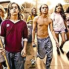 Michael Angarano, Melonie Diaz, Emile Hirsch, Victor Rasuk, Nikki Reed, and Don Nguyen in Lords of Dogtown (2005)