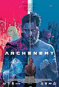 Joe Manganiello, Zolee Griggs, and Skylan Brooks in Archenemy (2020)