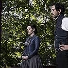 Adrien Brody and Emily Hampshire in Chapelwaite (2021)