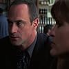 Mariska Hargitay and Christopher Meloni in Law & Order: Special Victims Unit (1999)