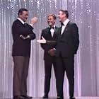 John Wayne, Dick Martin, and Dan Rowan in Rowan & Martin's Laugh-In (1967)