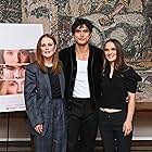 Julianne Moore, Natalie Portman, and Charles Melton at an event for May December (2023)