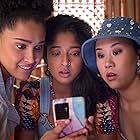 Maitreyi Ramakrishnan, Ramona Young, and Lee Rodriguez in Never Have I Ever (2020)
