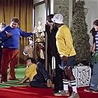 Michael J. Fox, Debra Clinger, David Damas, Brian Frishman, Stephen Furst, Joel Kenney, David Naughton, and Andy Tennant in Midnight Madness (1980)