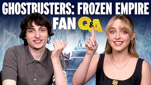 McKenna Grace, Finn Wolfhard, Paul Rudd, and Carrie Coon answer your questions about their new film, 'Ghostbusters: Frozen Empire.' Discover the crisp upgrades to the classic costumes and proton packs, their favorite '80s movies, McKenna and Finn's secret talents, the No. 1 rule to being a Ghostbuster, and more.