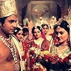 Deepika Chikhalia and Arun Govil in Ramayan (1987)