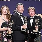 Charlie Brooker, Annabel Jones, and Russell McLean at an event for The 71st Primetime Emmy Awards (2019)