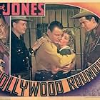 Buck Jones, Helen Twelvetrees, and Grant Withers in Hollywood Round-Up (1937)