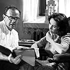 Elizabeth Taylor and Joseph L. Mankiewicz in Suddenly, Last Summer (1959)