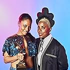 Taylour Paige, winner of the Best Female Lead award for ‘Zola,’, and Janicza Bravo pose during the IMDb Portrait Studio at the 2022 Independent Spirit Awards on March 06, 2022 in Santa Monica, California.