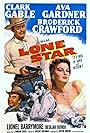 Clark Gable, Ava Gardner, and Broderick Crawford in Lone Star (1952)