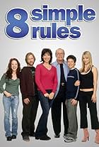 James Garner, Katey Sagal, David Spade, Kaley Cuoco, Amy Davidson, and Martin Spanjers in 8 Simple Rules (2002)