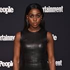 Lashana Lynch at Entertainment Weekly and PEOPLE Upfronts party 