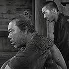 Minoru Chiaki and Takashi Shimura in Rashomon (1950)