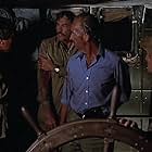David Niven, Gregory Peck, and Patrick Macnee in The Sea Wolves (1980)