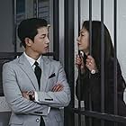 Song Joong-ki and Jeon Yeo-been in Vincenzo (2021)