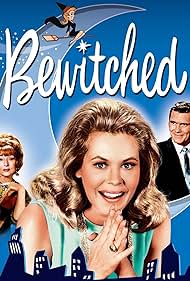 Elizabeth Montgomery, Agnes Moorehead, and Dick York in Bewitched (1964)
