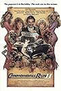 Marilu Henner, Shirley MacLaine, Burt Reynolds, Dom DeLuise, Dean Martin, Telly Savalas, Sammy Davis Jr., and Jamie Farr in Cannonball Run II (1984)