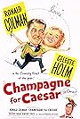 Celeste Holm and Ronald Colman in Champagne for Caesar (1950)