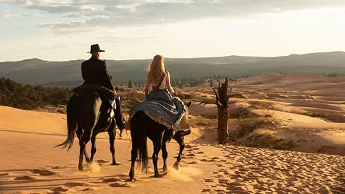 Ed Harris and Evan Rachel Wood in Westworld (2016)