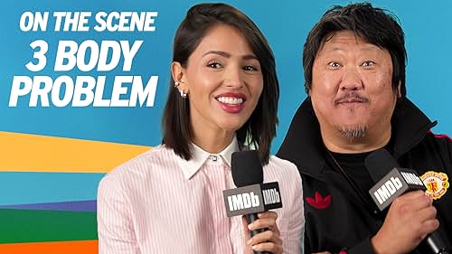 IMDb catches up with the cast of the sci-fi epic "3 Body Problem," including Eiza Gonzalez, Benedict Wong, Jess Hong, Alex Sharp, Rosalind Chao, Zine Tseng, Jovan Adepo, Liam Cunningham, and John Bradley, at SXSW 2024. Meet the intricate characters behind the series and discover new plot reveals! Rosalind Chao also shares an emotional reflection about working with Benedict Wong.