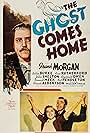 Billie Burke, Frank Morgan, and John Shelton in The Ghost Comes Home (1940)