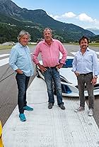 Jeremy Clarkson, James May, and Richard Hammond in The Grand Tour (2016)