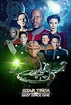 Michael Dorn, Terry Farrell, Colm Meaney, Nana Visitor, Avery Brooks, Armin Shimerman, Rene Auberjonois, and Alexander Siddig in Star Trek: Deep Space Nine (1993)