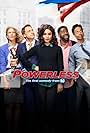 Christina Kirk, Alan Tudyk, Vanessa Hudgens, Danny Pudi, and Ron Funches in Powerless (2016)