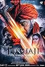 Kajol, Ajay Devgn, and Saif Ali Khan in Tanhaji: The Unsung Warrior (2020)