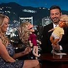 Jimmy Kimmel and Stormy Daniels in Stormy (2024)