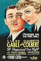 Clark Gable and Claudette Colbert in It Happened One Night (1934)