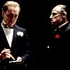 Marlon Brando and Robert Duvall in The Godfather (1972)