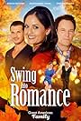 Danica McKellar, David Haydn-Jones, and Gleb Savchenko in Swing Into Romance (2023)