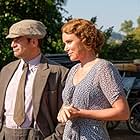 Keeley Hawes and Alexis Georgoulis in The Durrells (2016)