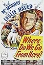 June Haver, Joan Leslie, and Fred MacMurray in Where Do We Go from Here? (1945)