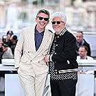 Ethan Hawke and Pedro Almodóvar at an event for Strange Way of Life (2023)