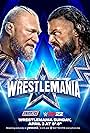 Brock Lesnar and Joe Anoa'i in WrestleMania 38 (2022)