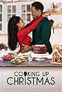 Lamman Rucker and Meagan Holder in Cooking Up Christmas (2020)