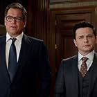 Freddy Rodríguez and Michael Weatherly in Missing (2020)