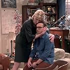 Christine Baranski and Johnny Galecki in The Big Bang Theory (2007)