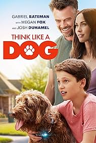 Josh Duhamel, Megan Fox, and Gabriel Bateman in Think Like a Dog (2020)