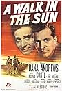 Dana Andrews and Richard Conte in A Walk in the Sun (1945)